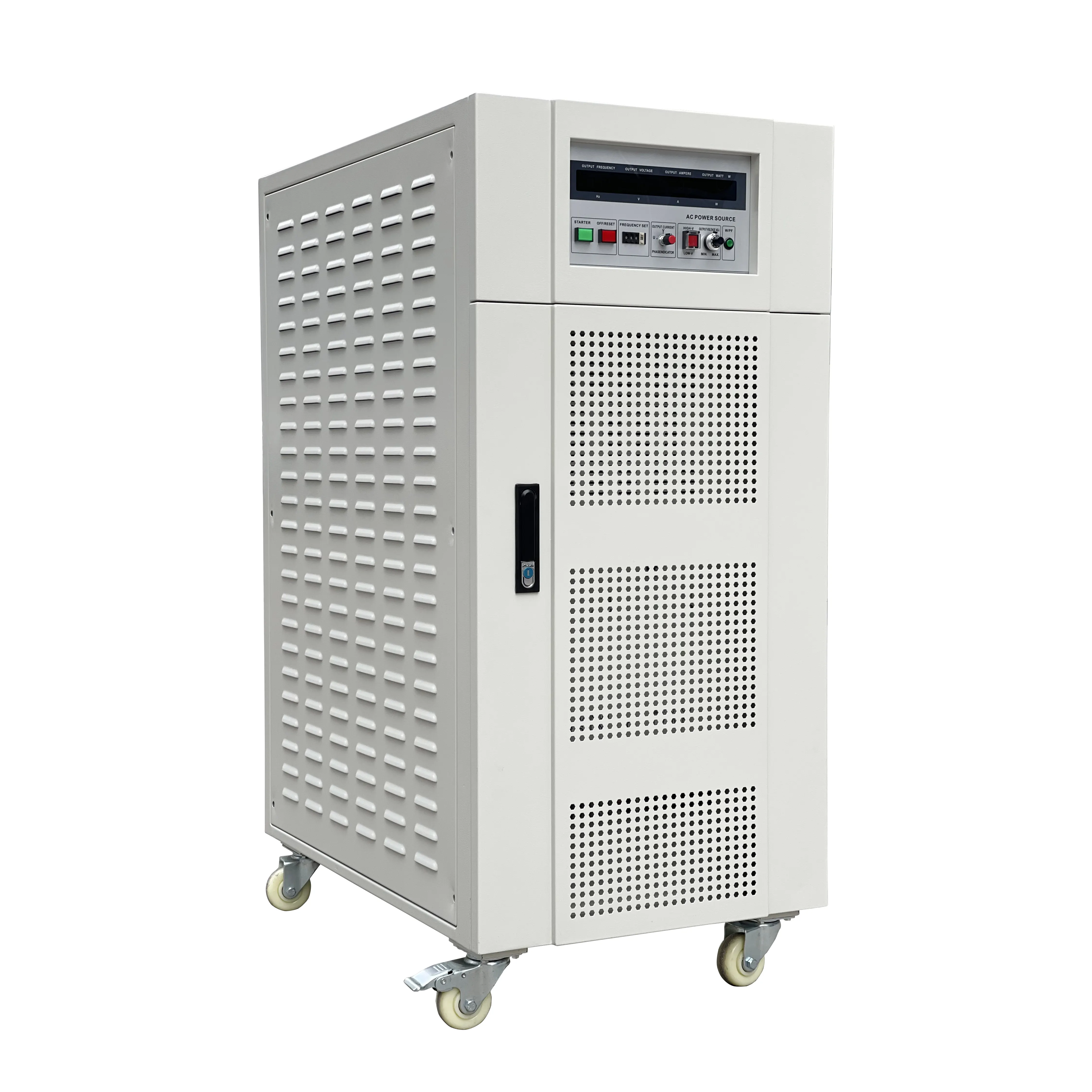 120 Kva 3 Fase Variabele Spanning En Frequentie Converter Ac Power Bron Variabele Frequentie Voeding