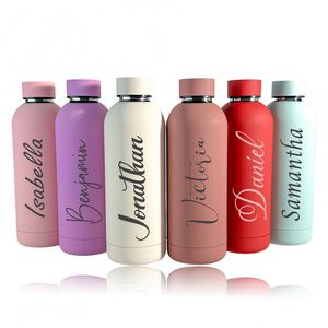 Botella de Agua Aislada de Acero Inoxidable Personalizada, Termo con Tapa, Taza Térmica Hermética para la Oficina Diaria - Product Image 1