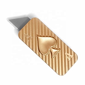 กล่องพลาสติกเคลือบด้านปลายแหลม EDC Ace แบบยูทิลิตี้สำหรับงาน CNC กล่อง OTF ทองแดง1947 - Product Image 1