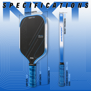 พร้อมจัดส่งไม้พายพิคเคิลบอล AMA Sport NXT01 Series ประสิทธิภาพสูง ขนาด 14/16 มม. ได้รับการรับรองจาก USAPA ทนทานเป็นพิเศษ - Product Image 5