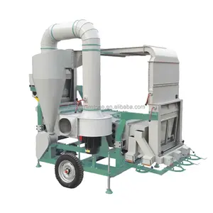 Квалифицированный профессиональный очиститель семян сорго подсолнечника машина для очистки овощей по заводской цене
