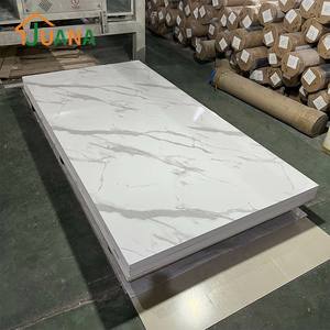 JUANA 2.8*1220*2800Mm Uv Pvc Marbre Panneau Mural Plaques Planchas Pvc Marmol Sintetico Negro Oro - Product Image 4