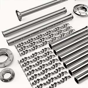 เครื่องผสมแบบคงที่ SS304/316 แบบอินไลน์ พร้อมหน้าแปลน/ไตรแคลมป์ สำหรับกระบวนการบำบัดน้ำด้วยสารเคมี - Product Image 2