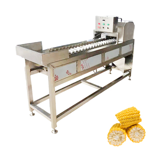 Sweet Corn <b>Vegetable</b> <b>Cutter</b> Peeler Automatic Sweet Corn Kernel <b>Cutter</b> Fresh Corn Length <b>Cutter</b> - Product Image 4