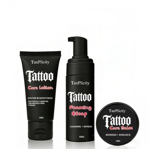 Crème de soin après tatouage de qualité supérieure avec logo personnalisé, baume cicatrisant apaisant pour le soin après tatouage - Product Image 5