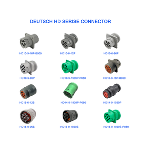 Conector de Cable Automotriz Deutsch, Macho y Hembra, Impermeable, Carcasa de Conector, Enchufe, Serie <span class=keywords><strong>DT</strong></span> DTM DTP DTHD, Contacto de Cobre, PC - Product Image 4