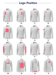 Chemise de pêche à manches longues à capuche de haute qualité personnalisée Protection <span class=keywords><strong>anti</strong></span>-<span class=keywords><strong>UV</strong></span> Respirante Séchage rapide Sublimation T-<span class=keywords><strong>shirt</strong></span> de pêche - Product Image 5