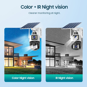 Cámara de Vigilancia PTZ Wistino de 6MP con Doble Lente, Visión Nocturna en Color, Detección PIR, Audio, Energía Solar, <span class=keywords><strong>SIM</strong></span> 4G - Product Image 5
