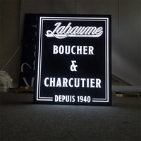 Boîte lumineuse rotative pour publicité extérieure, boîte lumineuse circulaire rotative, panneau lumineux LED rond pour extérieur, signalisation