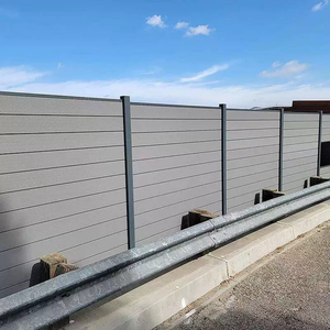 <span class=keywords><strong>Panneau</strong></span> de clôture en <span class=keywords><strong>bois</strong></span> composite WPC populaire pour <span class=keywords><strong>jardin</strong></span> domestique avec cadre métallique pour mur extérieur, mur à lattes d'intimité et clôture agricole - Product Image 5