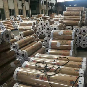 5mm Klare PVC Transparente Folienrollen |   Maßgefertigte Glatte Vinyl-Tischdecke zum Tischschutz - Product Image 5