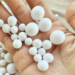 6 mm 7 mm Porzellan weiß 500 Gramm pro Beutel nicht poröses Original-Glas-Kristallperlen zur Herstellung von künstlichen Perlen-Material-Anhänger
