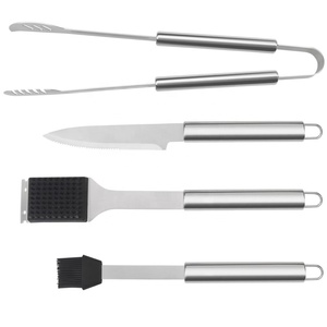 <span class=keywords><strong>Amazon</strong></span> En Gros 10 Pièces en Acier Inoxydable <span class=keywords><strong>Barbecue</strong></span> <span class=keywords><strong>Barbecue</strong></span> Ensemble D'outils - Product Image 3