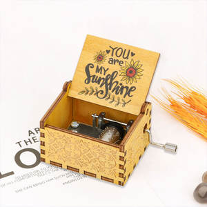 MAYBEARS GB-HP01-BK boîte à musique en bois colorée personnalisée cadeau bricolage unisexe jouet à main décrochage de noël 14 ans + conception personnalisable - Product Image 6