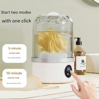 Mini-lave-linge sans fil portable et compact pour le nettoyage des sous-vêtements et des chaussettes à domicile