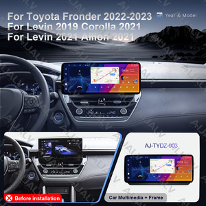 Kit de montage d'écran de navigation 12,3 pouces, remplacement OEM pour <span class=keywords><strong>Toyota</strong></span> Frontlander 2022-2023 Levin <span class=keywords><strong>GT</strong></span> 2019, pièces de modification intérieure de voiture - Product Image 5