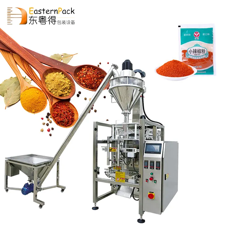 Automatic Food Supplement 40 Gram High-Accuracy Mdp Spice Horizontal Powder Filling Doy Pack Flour Packing Machine