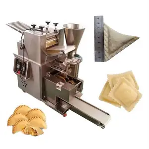 Heiße Verkaufs linie pielmieni Pierogi Maschine Curry Puff Ordner Samosa Herstellung Maschine