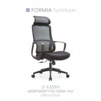 Chaise de bureau ergonomique pivotante de direction, design moderne, avec certification Bifma Greengurad, vente en gros d'usine