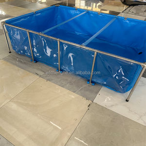 ถังเก็บปลาใสด้านเดียวทำจากผ้าใบ PVC <span class=keywords><strong>ขนาด</strong></span>900ลิตรมีเอกลักษณ์อุปกรณ์สำหรับ<span class=keywords><strong>บ่อ</strong></span>เลี้ยง<span class=keywords><strong>ปลา</strong></span> - Product Image 1