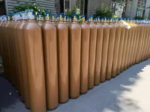 Factory Price High Quality Portable 40L Oxygen Tank Bottle Oxygen Cylinder Gas Cylinder