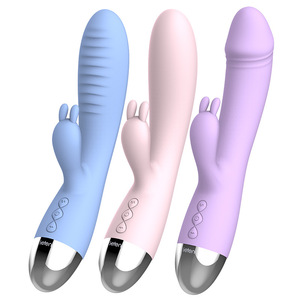 Hot <b>Silent</b> Charging AV <b>Vibrator</b> Adult Frequency Conversion Female Av <b>Vibrator</b> Fun Rabbit <b>Vibrator</b> Adult Sex Toys - Product Image 1