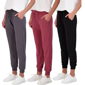 Custom Made Color Women's Ultra-Soft Joggers workout Yoga Pants with Pockets & Drawstring 2021