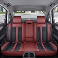 Housses de siège de voiture en cuir Nappa Velocity Vibrance, ensemble complet de 14 pièces, toutes saisons, style professionnel de luxe, Peugeot Land Cruiser 100