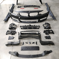 Bodykit Konversi MT Plastik PP Ketangguhan Tinggi Lengkap Bumper Depan Belakang Side Skirt untuk BMW Seri 4 F32 F33 F36 2013-2020
