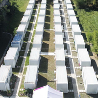 Boxspace Kit préfabriqué de maison en conteneur portable de 10 pieds pour la construction en acier pour immeuble de bureaux