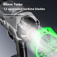 Souffleur à main industriel/DIY de petite taille pour la maison, à batterie au lithium haute puissance, pour l'élimination de la poussière, le soufflage des feuilles, le séchage des cheveux