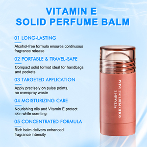 Profumo Solido in Gel <span class=keywords><strong>a</strong></span> Lunga Durata con Vitamina E Naturale, Idratante Profumato, Formato Regolare, Ecologico, Portatile - Product Image 2