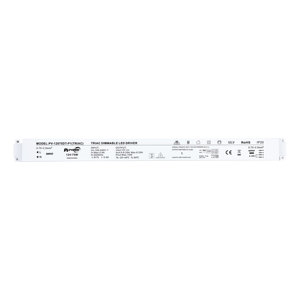 Controlador de Tira LED Regulable de Voltaje Constante de 75W TRIAC/0-10V/1-10V/10V PWM/RX, 100-240V AC-DC 12V 24V IP20, Fuente de Alimentación LED para Interiores - Product Image 4