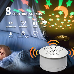 Boîte à musique projecteur d'étoiles la plus vendue <span class=keywords><strong>pour</strong></span> bébé, jouet apaisant, peluche douce et câline - Product Image 2