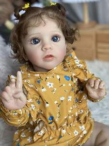 VTU 22 pouces Peluches, Poupées <span class=keywords><strong>Lol</strong></span> Blythe, Poupées en silicone pour enfants, Poupées Co Comelon Kuromi, Poupées Islam, Poussette, Poupée Reborn réaliste - Product Image 3