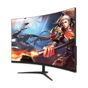 24 inch 1080p PC monitor flat screen/curved screen 2k 4k computer gaming Monitor for gamer use