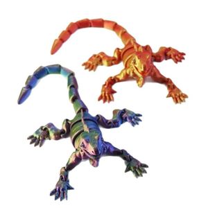 Figura de Lizardo Magnético Impreso en 3D, Modelo PLA, Juguete de Animal, Regalo para Niños, Marca JINCCAI, Servicio Personalizado al por Mayor OEM - Product Image 4