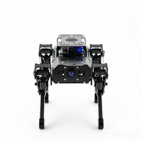 ROS Open-Source Biomimetischer Vierbeiniger Roboterhund |   Raspberry Pi 5 Laser-Radar SLAM |   Elektromechanischer Antrieb |   7,4V 0,72kg |