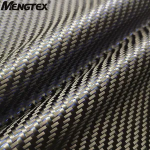 Tela de fibra de carbono con purpurina azul, para piezas - Product Image 1