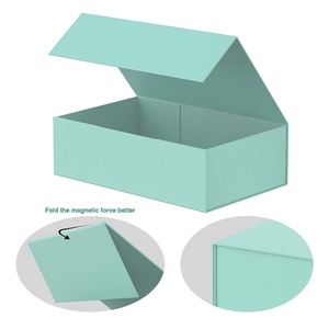 Wholesale Popular Rigid Folding <b>Magnetic</b> Packaging <b>Boxes</b> Flip Foldable <b>Gift</b> <b>Boxes</b> With Custom Logo - Product Image 3