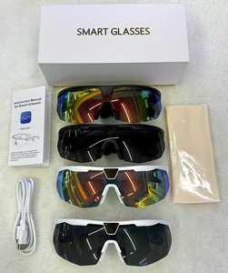 Nuevas Gafas Inteligentes W640 con Cámara de 8MP 1080P, Estabilización EIS, Protección UV400, Audio de Oreja Abierta y Traducción por IA para Ciclismo y Deportes al Aire Libre - Product Image 5