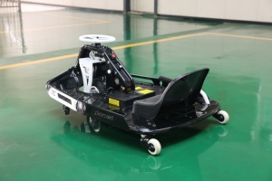 Kart électrique de drift Drift F1 Pro - 500W 36V à transmission par chaîne, rotation à 360°, 40% de manivelle assistée, acier Q235B, charge utile 200kg, vente en gros B2B - Product Image 4