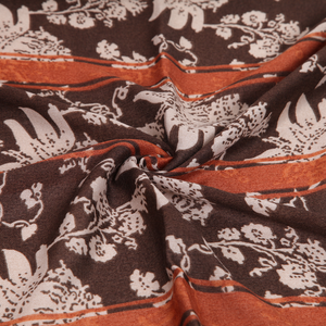 Bufanda Larga Estampada Floral para Mujer, 90*180cm, Ligera, con Borlas, a la Moda, Disponible al por Mayor - Product Image 4