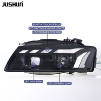 Système d'éclairage automobile JUSHUN, phares LED laser pour Audi A5 2008-2011, nouveau bloc optique style RS, DRL, plug and play