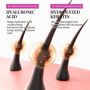 KORMESIC Marca Privada 20g Barra de Cera Superfijadora para Cabello, Crema de Acabado para Peinado con Fijación Fuerte para Cabello Encrespado, Aroma Floral - Product Image 4