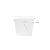 Boîte à nouilles jetable en papier kraft, compatible micro-ondes, emballage alimentaire biodégradable pour nouilles chinoises, plats de pâtes, usage en camping