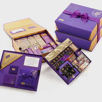 Emballage personnalisé de luxe pour biscuits, macarons, cadeaux alimentaires, emballage en papier pour biscuits sucrés, boîte en papier pour macarons