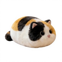 Oreiller en peluche super doux en forme de chat mignon personnalisé, grande taille (31-50 cm), rembourrage en coton PP, couette pour enfants de 3 ans et plus, Saint-Valentin