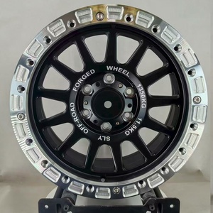 Vente en gros de roues forgées tout-terrain 4x4 de 17 et 18 pouces 8J 8.5J 6x139.7 6x135 Beadlock, adaptées aux Ford F150, Ram 1500, <span class=keywords><strong>Prado</strong></span>, Chevrolet - Product Image 2