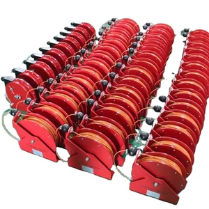 Bobine de tuyau d'arrosage pivotant en métal, 100 pieds, OEM ODM, industriel, robuste, pour assemblage <span class=keywords><strong>mural</strong></span> - Product Image 3